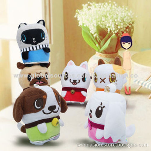 Factory fashionable powerfull portable cartoon canned lovely power supply with real capacity